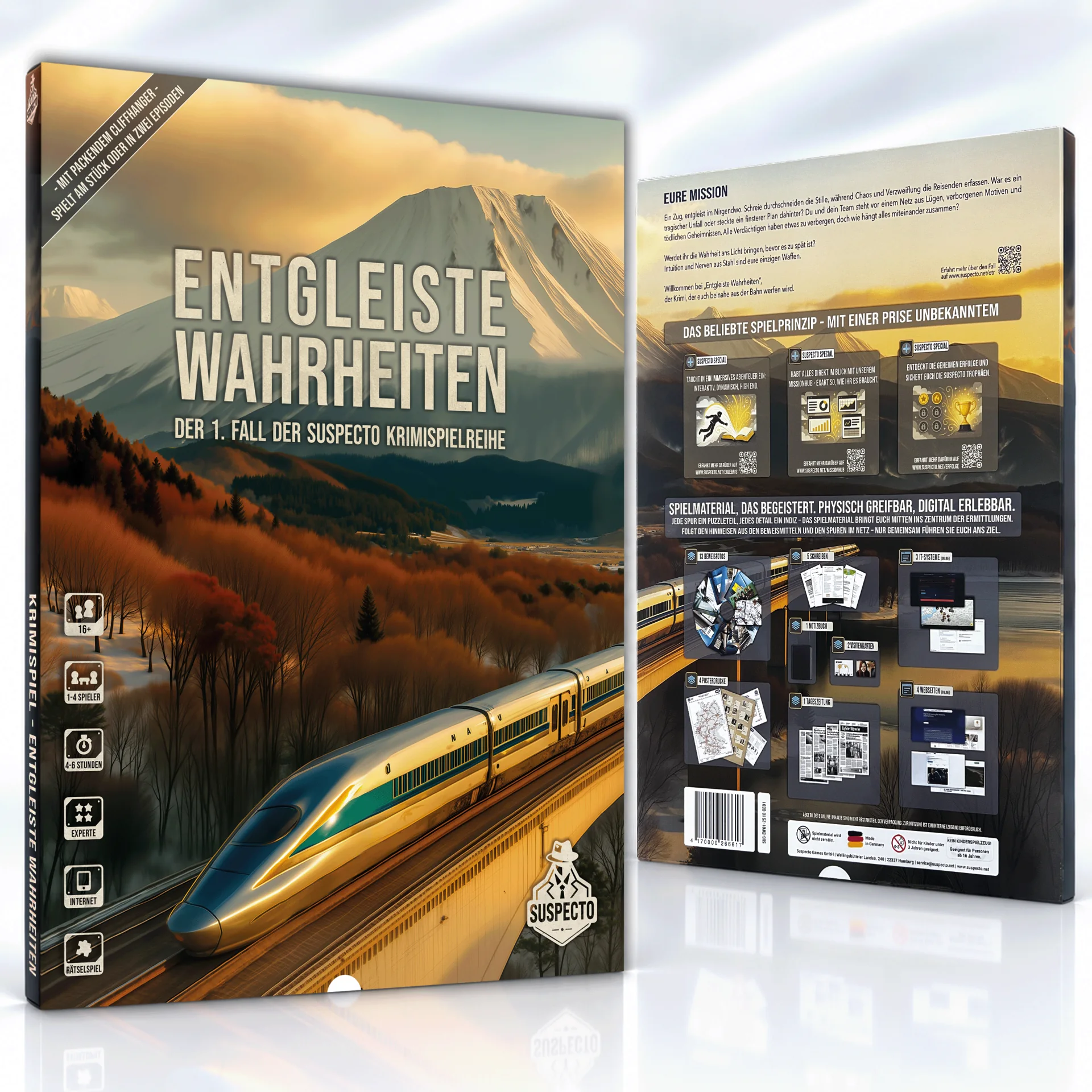 Entgleiste Wahrheiten: Spielbox und Fallakte