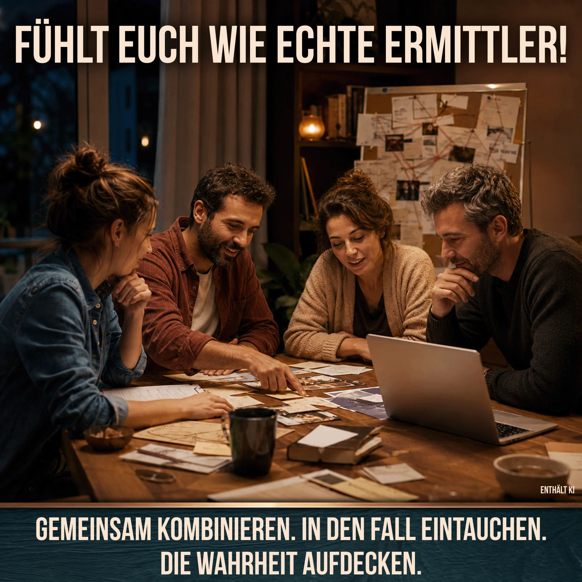 Gemeinsam die Fallakte von Entgleiste Wahrheiten untersuchen