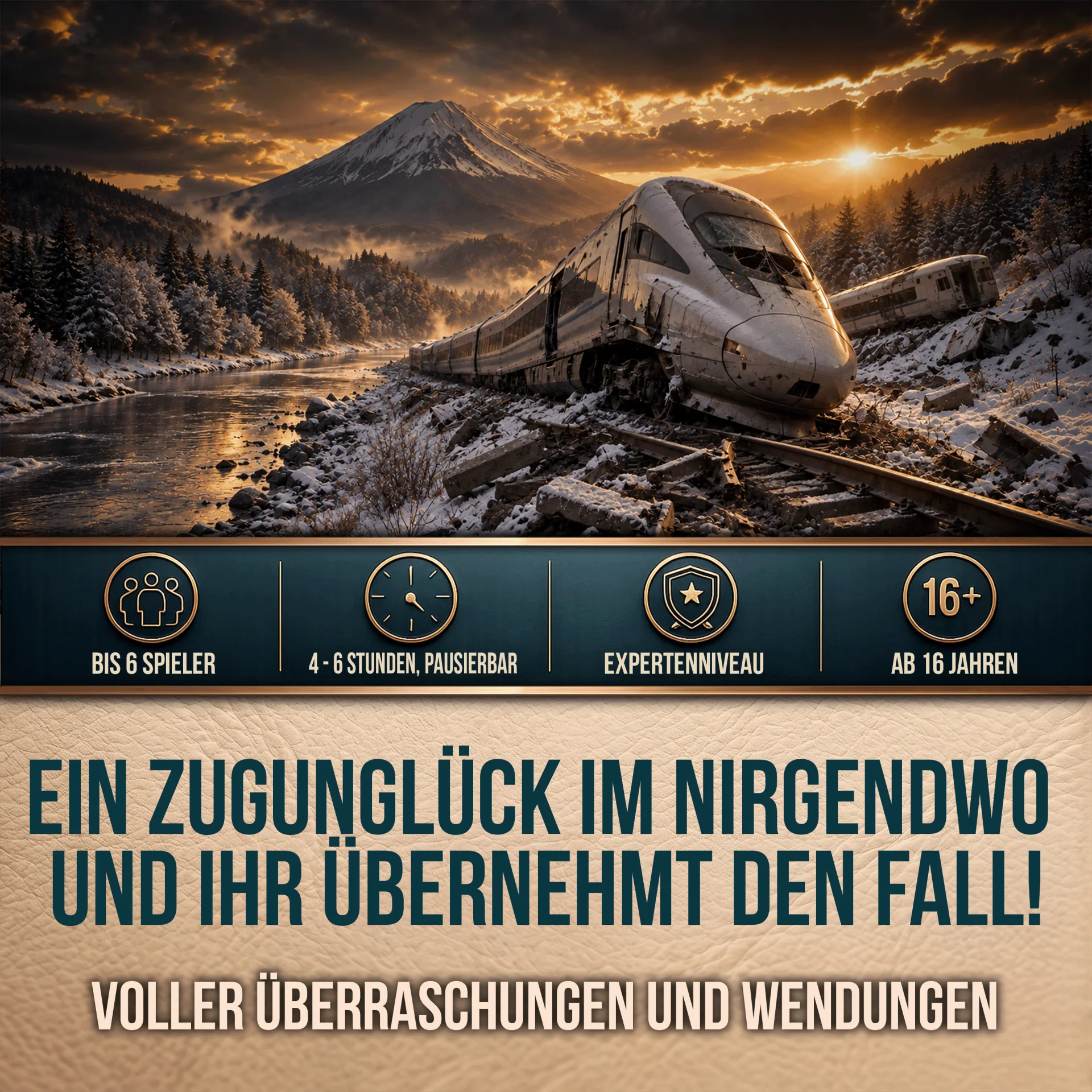 Das Zugunglück und eure Fallübernahme