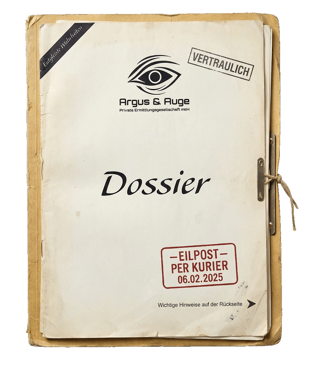 SUSPECTO-Fallakte als physisches Dossier